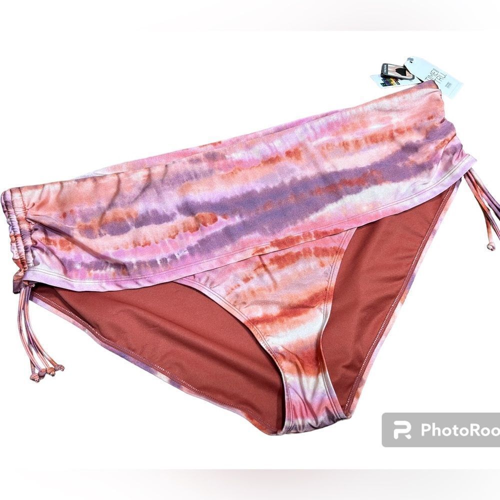 Women’s Tie Dye Tassel Bikini Swim Bottom